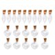 thumbnail image 2 of 20pcs Mini Mini Vacío Peque?o Deseo Claro Mensaje Botellas De Vidrio Viales Charms Colgante, 2 of 3