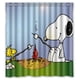 thumbnail image 1 of Cortina de ducha de Anime Charlie Brown, juego de cortinas de baño con ganchos, tamaño 66 x 72 pulgadas, 1 of 3