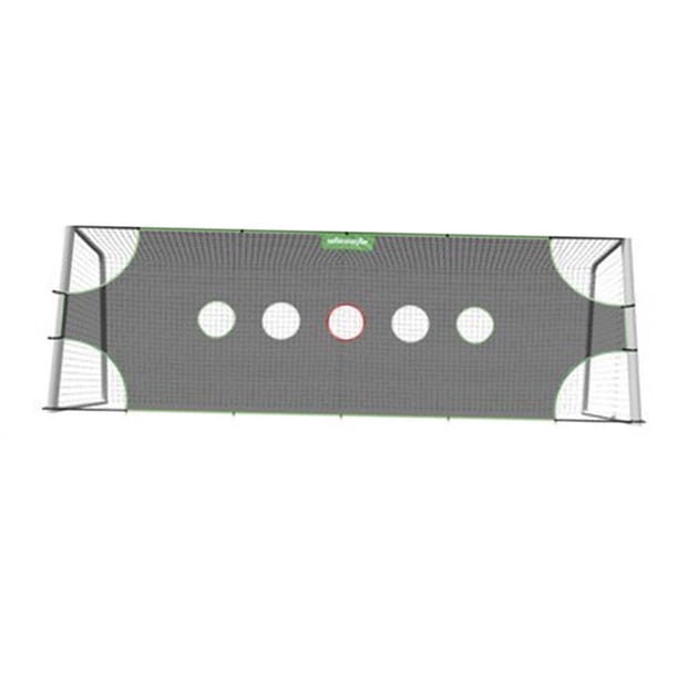 de Objetivo de Portería de Fútbol, Equipo de Configuración Fácil de Red de Entrenamiento, de Campo de Fútbol para Clubes de Fútbol Profesi , 722cmx244cm