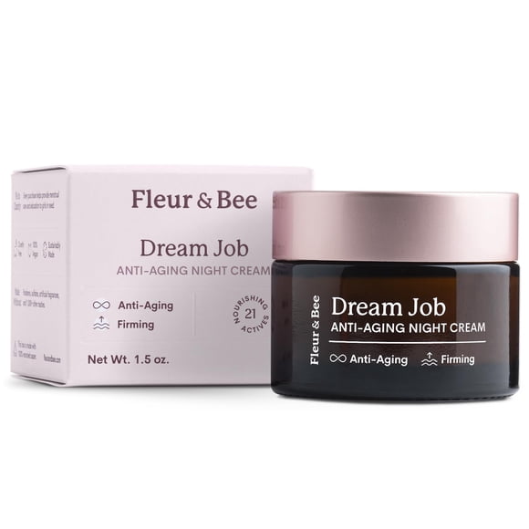 Crema de Noche FLEUR & BEE Dream Job 43 ml Vegana