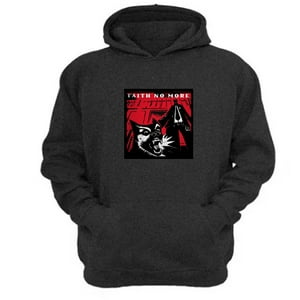 Genérico - Polerón Canguro Faith No More Gris Oscuro Talla M Unisex