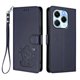 thumbnail image 1 of Funda de Gato tipo Libro para Infinix Note 40X 5G, Azul, 1 of 6