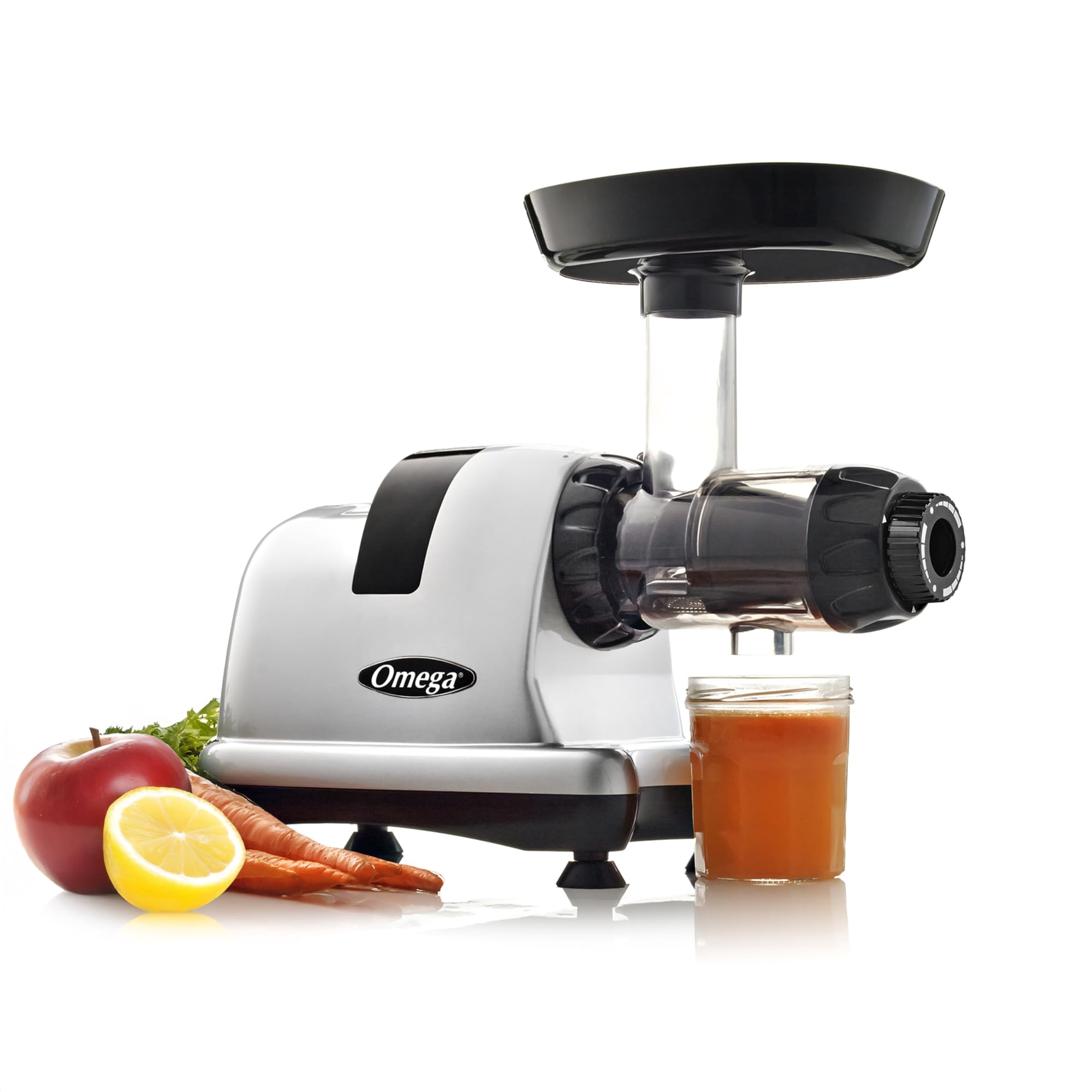 Exprimidor En Frío Omega Nutrition System 200 W 80 Rpm Plateado
