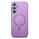 thumbnail image 1 of Magnetic Slim Case for Samsung Galaxy A24 with Camera Guard & Anti-Scratch Back Purple, 1 of 5