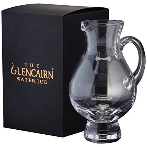 Jarra De Agua Para Whisky En Vidrio Glencairn En Caja De Regalo