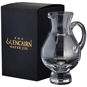 Jarra De Agua Para Whisky En Vidrio Glencairn En Caja De Regalo
