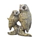 thumbnail image 5 of Estatua De Búho De Resina, Escultura De Animal Coleccionable Para Estantería, Sala De Estar, Escritorio, Estilo A, 5 of 5