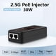 thumbnail image 2 of Inyector PoE Davuaz Fuente de alimentación de hasta 30 W 2,5 Gigabit UL, 2 of 7