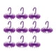 thumbnail image 1 of 10 percheros giratorios para corbatas, 18 ganchos, organizador para organización de dormitorio, mujeres y hombres , púrpura violeta, 1 of 5