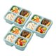 thumbnail image 1 of REGALWOVEN Caja Bento para Adultos, Contenedor de Preparación de Comidas a Prueba de Fugas con 4 Compartimentos para Trabajo y Viajes Verde, 1 of 5