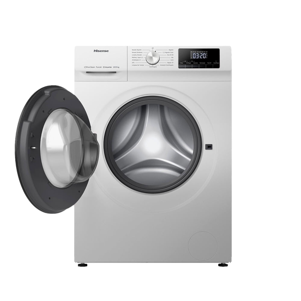 Hisense WD3Q1042BW 10/6 kg Blanco, foto 10