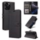 thumbnail image 3 of Premium Wallet Case for iPhone 14 Pro Max with Card Slots & Kickstand, Flip Cover Black, 3 of 6