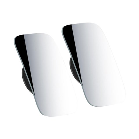 Magideal - 2 Espejos De Punto Ciego, Accesorios De Repuesto, Piezas Universales Auxiliares Ajustables, Espejos Retrovisores Convexos Para Vehículos Recreativos Y Rectangular