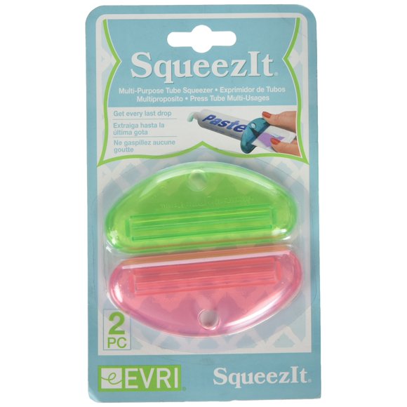 Tube Squeezer Evriholder Squeeze It, juego de 2 unidades, colores surtidos