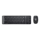 thumbnail image 1 of Kit Teclado Y Mouse Inalambrico USB Negro MK220, 1 of 4