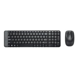 Logitech - Kit Teclado Y Mouse Inalambrico Usb Negro Mk220