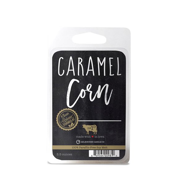 Cápsulas de Cera de Soja Milkhouse Candle Co. Caramel Corn 170 g