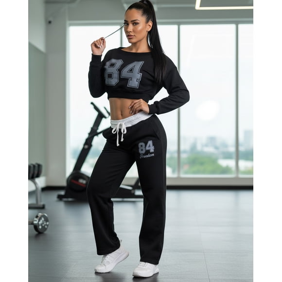 Conjunto Deportivo Mujer Estilo Aesthetic 85