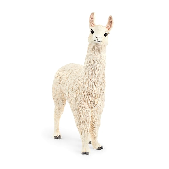 Figura de Schleich Farm World, bonita llama de granja realista para niños de 3 años o más