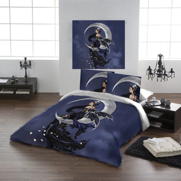 Solace - Duvet & Pillowcase Set - Bed Quilt Cover3-Piece Bedding Set (1 Duvet Cover + 2 Pillow Shams)