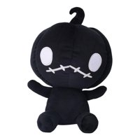 Magideal - Calabaza De Peluche De Juguete Calabaza De Peluche De Juguete Almohada De Calabaza Accesorios De Fotografía Adorable Almohada De Peluche Con Forma De Negro