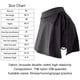 thumbnail image 2 of Faldas pantalón de tenis negras con bolsillos para mujer, falda con cordón para niña, faldas deportivas, faldas pantalón de entrenamiento, 2 of 7