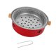 thumbnail image 1 of Utensilios De Cocina Para Fogatas Horno De Le?a Para Acampar Para Caminatas Al Aire Libre Al Aire Libre Rojo, 1 of 5