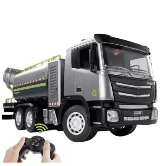 CAMION CONTROL REMOTO 2.4 GHZ CON LUCES VAPOR 9 CANALES