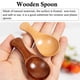 thumbnail image 5 of Mini cuchara de madera con mango corto, ideal para tarros pequeños de mermelada, especias, condimentos y accesorios de cocina., 5 of 6