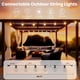 thumbnail image 2 of Guirnaldas de luces RTTY de 15 m, 26 bombillas de plástico, impermeables, 2 of 8