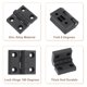 thumbnail image 3 of 4 piezas de bisagras ajustables de 180 grados, bisagras de hoja de bloqueo de nailon de 50 mm x 60 mm para mesas de hojas abatibles, 3 of 6