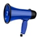 thumbnail image 1 of Megáfono Bullhorn De Mano Para Grabación De Voz, 25W, Para Exteriores, Color Azul, 1 of 3