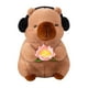 thumbnail image 4 of Animal De Peluche, Decoración De Dormitorio De Felpa Para Adolescentes, Ni?os, Regalos Del Día De San Valentín, Marrón, 25cm, 4 of 5