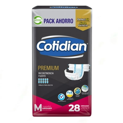 Pañales De Adulto Premium M 28 Un Cotidian