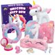 thumbnail image 1 of Set de regalo: manta de felpa con forma de unicornio, luz nocturna, juguetes para niñas, 1 of 6