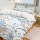 thumbnail image 1 of Cinnamoroll 3-Piece Twin Bed Set - Includes 1 Single Comforter And 2 Pillowcases Bedding - Fade Resistant Microfiber - Cinnamoroll, 1 of 4