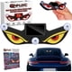 thumbnail image 1 of Luz coche ojos demonio solar inalámbrica USB-C recargable SUV camionetas, 1 of 8