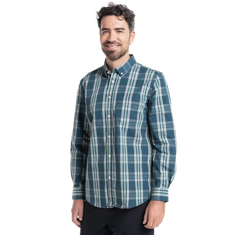 Truval - Camisa Trevira Cuadros
