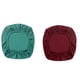 thumbnail image 2 of 2 Uds Fundas De Asiento Elásticas Fundas De Silla Estirables Verde Oscuro Vino Rojo, 2 of 2