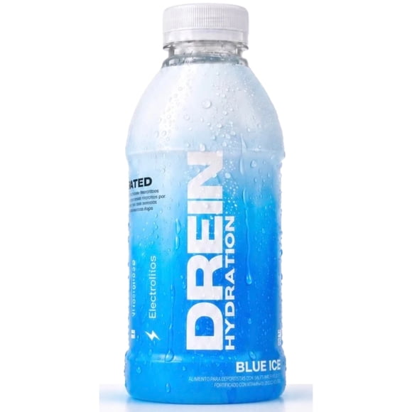 DREIN Blue ICE Zero Azúcar Bebida Hidratante 500 ml