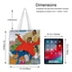 thumbnail image 5 of Fat Albert and the Cosby Kids Bolso de tela con estampado de lienzo para mujer, bolsa de compras reutilizable y estética, con cremallera interior, regalo para mujer,40*40cm., 5 of 6