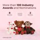 thumbnail image 4 of Peluche Bearington Pretty Kitty de 25 cm con forma de gato de peluche, 4 of 6
