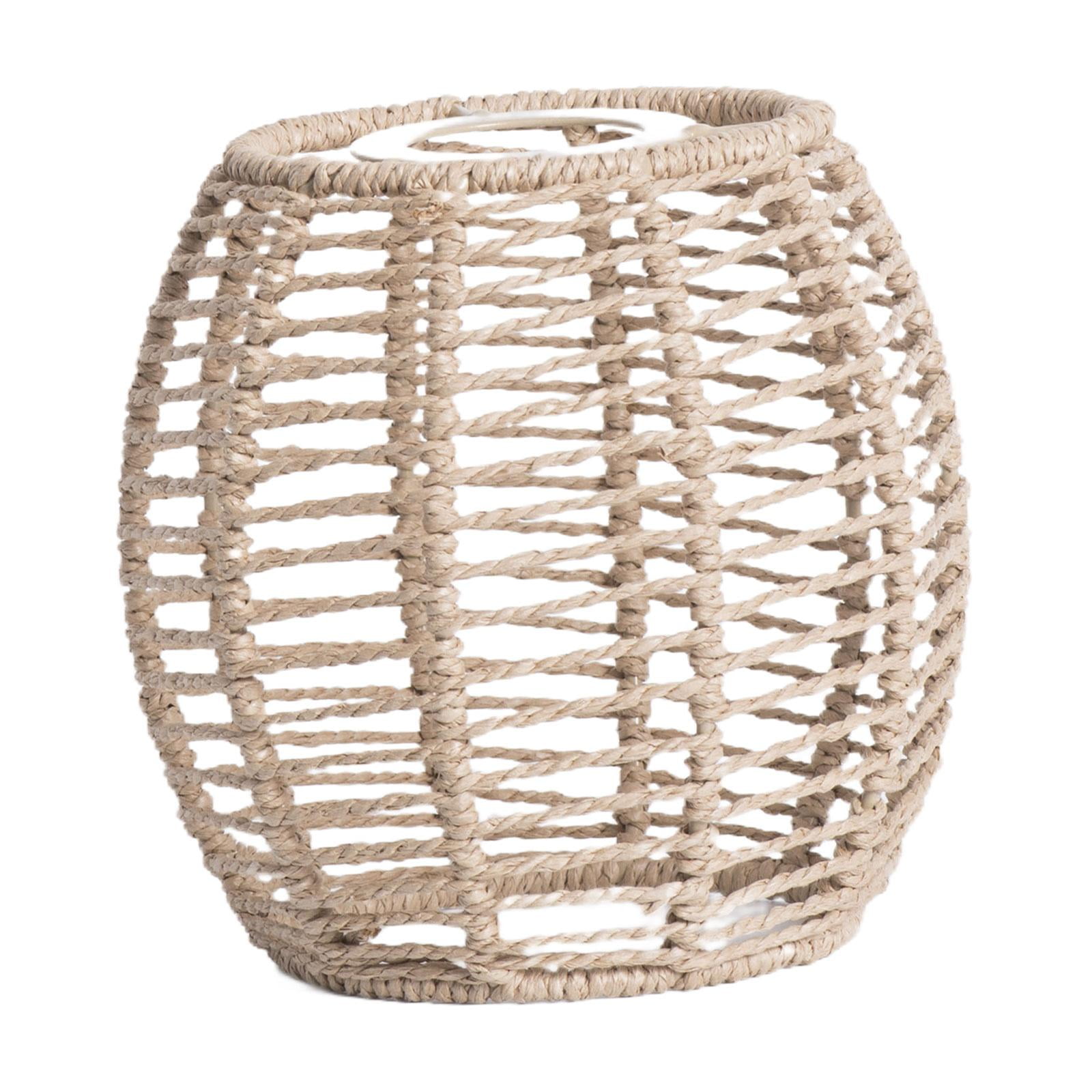 Magideal - Pantalla De Lámpara, Cubierta De Luz Ovalada Hecha A Mano, Decorativa, Decoración Del Hogar, Pantalla De Luz De Techo, Accesorio De Sombra De Luz Para