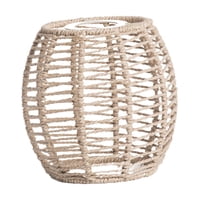 Magideal - Pantalla De Lámpara, Cubierta De Luz Ovalada Hecha A Mano, Decorativa, Decoración Del Hogar, Pantalla De Luz De Techo, Accesorio De Sombra De Luz Para