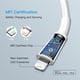 thumbnail image 3 of Cable USB-C a Lightning Mitesbony, 3 unidades, 1,8 m, carga rápida, 3 of 7