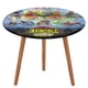 thumbnail image 1 of Invencible theme Fitted Round Tablecloths Elastic Edged Table Covers Waterproof Table Cloth For Kitchen Holiday Party Tables Decor 150cm, 1 of 6