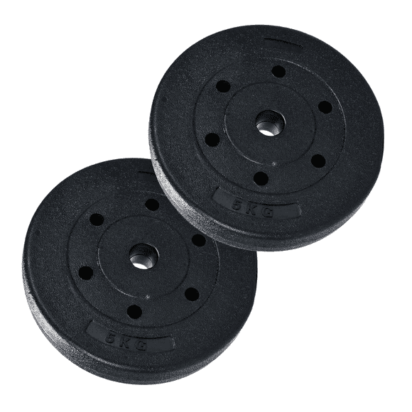 Par Discos Preolímpico PVC 5kg c/u Total 10kg