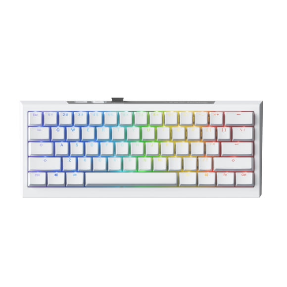 Teclado Ducky One X Mini inalámbrico 60% inductivo trimodo
