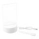 thumbnail image 3 of Tablero De Mensajes USB Con Bolígrafo Tablero De Notas LED Para San Valentín Rectángulo De Boda Junto A La Cama, 3 of 5