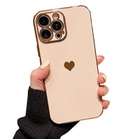 Genérico - Carcasa Corazones Para Iphone 14 Pro Rosado